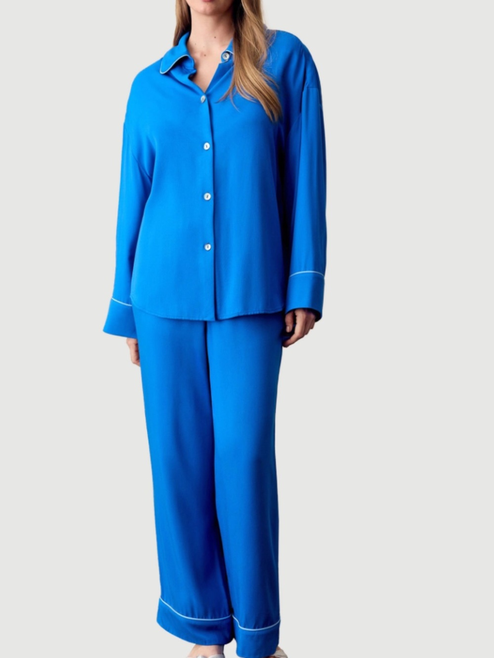 NWT Sleeper Blue Women's Pajama Set small